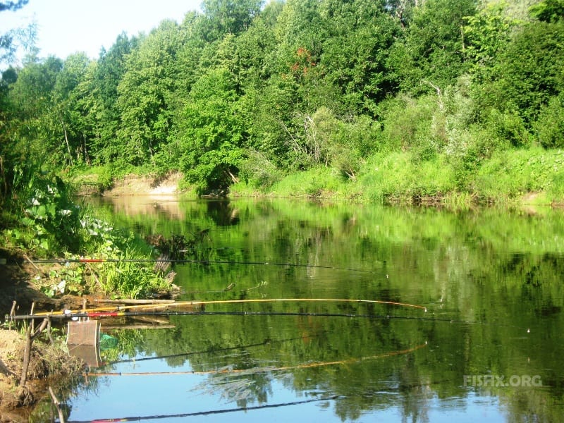 Рыбацкие места. Сабанаково