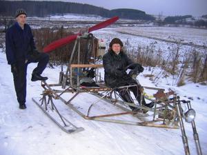 Аэросани самоделки