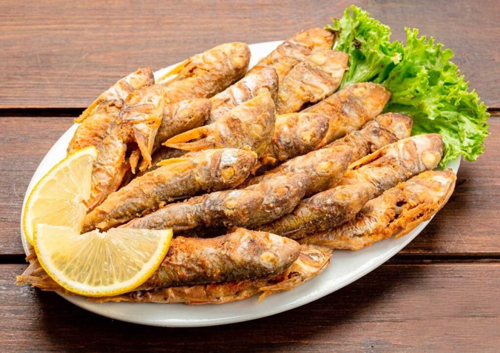 Барабулька жареная