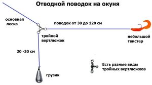 Особенности оснастки на  отводной поводок